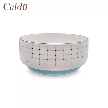 【Caldo卡朵生活】北歐輕奢典雅描金4.5吋陶瓷飯碗