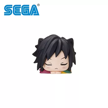 【日本正版授權】鬼滅之刃 趴趴迷你公仔 mini公仔 午睡貓咪/睡眠貓咪 SEGA - 富岡義勇 952487B