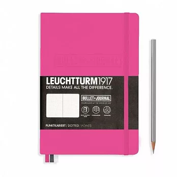 德國 LEUCHTTURM1917 子彈筆記本 A5 新粉紅 亞洲限定色