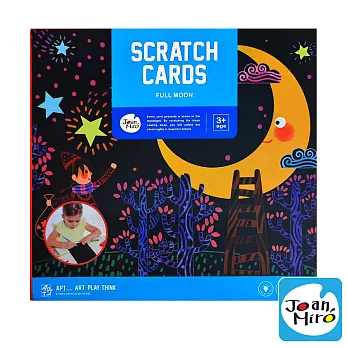 【JoanMiro 原創美玩】童話故事刮畫紙- 星月夜 JM03041