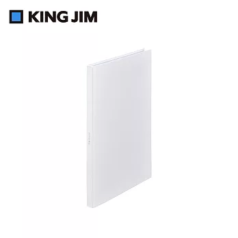 【KING JIM】HIKTAS 40頁資料夾 A4  白色