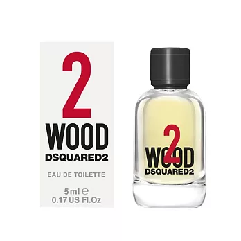 DSQUARED2 WOOD 經典小香氛5ML (三款任選) 天性2中性淡香水