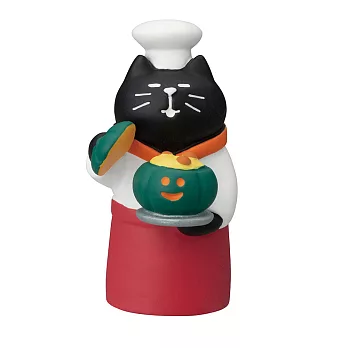 【DECOLE】concombre 萬聖節南瓜王國  黑貓廚師焗烤南瓜