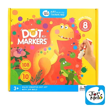 【JarMelo 原創美玩】點點畫筆套裝 8色 JA94730