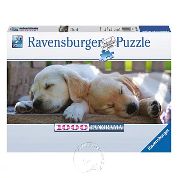 【德國Ravensburger拼圖】幼犬-全景拼圖-1000片