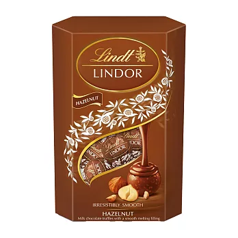 【Lindt 瑞士蓮】Lindor榛果夾餡牛奶巧克力200g