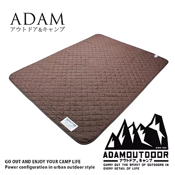 ADAMOUTDOOR｜雙人電熱毯 沙漠色