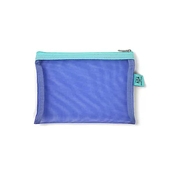 Papier Tigre / 網格收納袋S- 亮藍