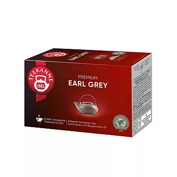 德國《TEEKANNE》Premium Earl Grey 伯爵茶 (2g x 20包/ 盒)｜雨林認證