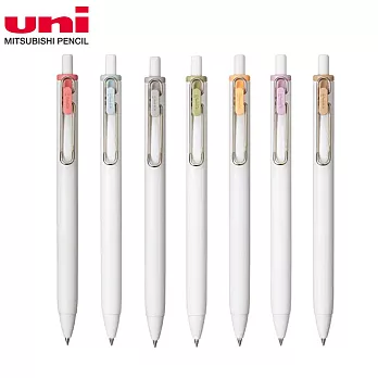 UNI 限量 UNI BALL ONE Fika Color 鋼珠筆 7色組 0.38