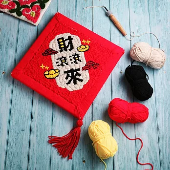 【俄羅斯刺繡】財富春聯 -新手材料包