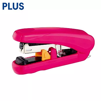 PLUS 豔彩雙排平針訂書機 桃紅