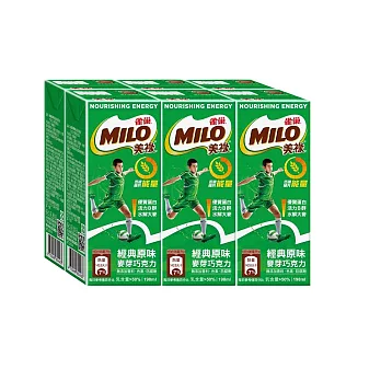 【MILO美祿】美祿 巧克力麥芽牛奶飲品198mlX24入(有效日期2025/2/19) 麥芽牛奶