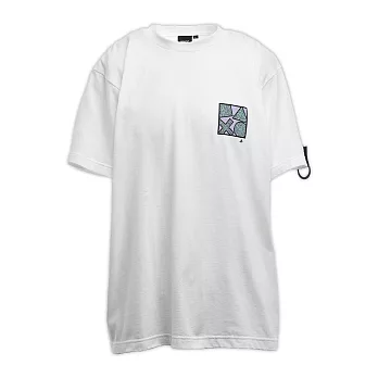 PlayStation90 年代風格背面印花T恤-白 L