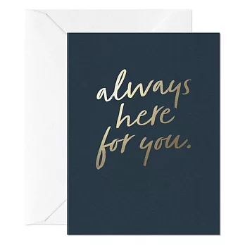 【Card Nest 】ALWAYS HERE FOR YOU  (mini) 萬用卡 #M1041