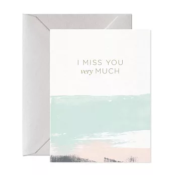 【Card Nest 】I MISS YOU VERY MUCH (mini) 萬用卡 #M1010