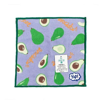 【日本丸真】Yup! 創意趣味口袋小方巾 酪梨 酪梨
