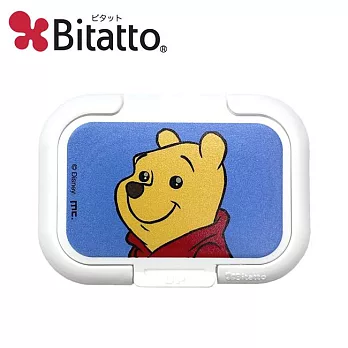 【日本正版授權】小熊維尼 濕紙巾蓋 日本製 濕紙巾盒蓋/重複黏 維尼/Winnie