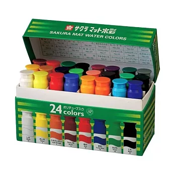 【SAKURA】麥脫水彩 12ml 24色