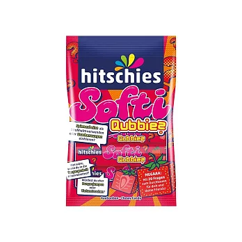 Hitschies希趣樂 草莓Q比軟糖四條裝80g(到期日2025/2/20)