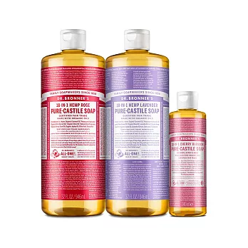 【超值2+1組】布朗博士 18in1全效潔膚露(任選味道)