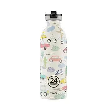 義大利 24Bottles 輕量吸嘴冷水瓶 500ml 共6款 車車大縱走