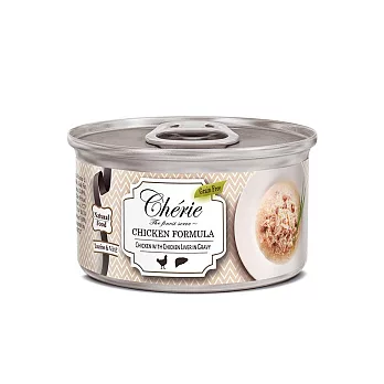 Cherie 法麗 - 招牌微湯汁系列｜天然嫩雞佐雞肝｜箱購優惠｜ 80gx24(效期至2026/6/26)