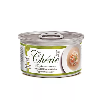 Cherie 法麗 - 招牌微湯汁系列｜天然嫩雞佐鮮蔬｜箱購優惠｜ 80gx24(效期至2026/6/20)