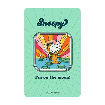 SNOOPY 《MOON》一卡通