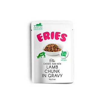 Eries 伊瑞思｜益生元主食罐/餐包系列- 雞、鮪、羊 三拼｜單包*85g