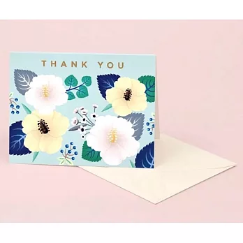 【 Clap Clap 】HIBISCUS THANK YOU CARD 感謝卡 #GT05