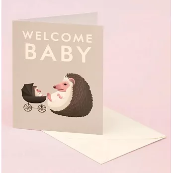 【 Clap Clap 】HEDGEHOG BABY CARD 寶寶卡 #GM12