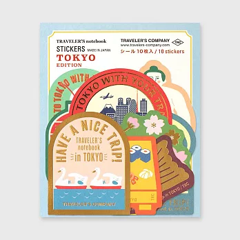 TRC Traveler’s Notebook 東京限定 -貼紙組