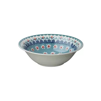 【Marusan Kondo】Polish波蘭碎花 陶瓷餐碗14cm ‧ 松藍