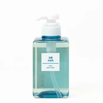 【MUJI 無印良品】涼感沐浴乳/400ml