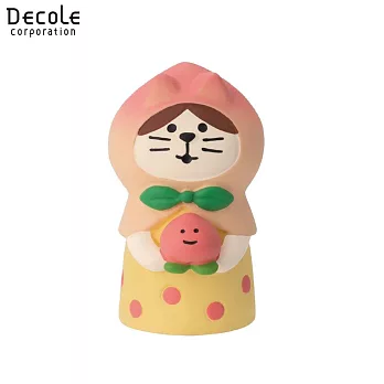 【DECOLE】concombre 小小的桃子樹下  小紅帽貓 桃子