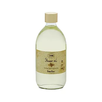 SABON以色列綠玫瑰沐浴油500ml(國際航空版)