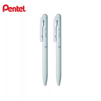 (2支1包)PENTEL Calme 靜暮輕油筆 0.35  粉紅藍