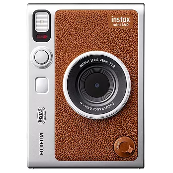 FUJIFILM 富士 instax mini Evo 拍立得 相機 EVO 公司貨- 棕色