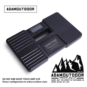 ADAMOUTDOOR 旗艦店｜迷你隨攜體重計 (ADPS-M100)  曜石黑