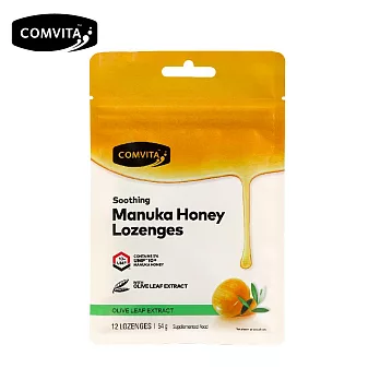 【壽滿趣】Comvita 康維他紐西蘭麥蘆卡蜂蜜潤喉糖54g (橄欖葉)
