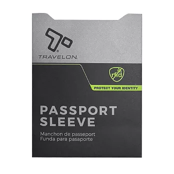《TRAVELON》RFID防護護照套(灰) | RFID防盜 護照保護套 護照包 多功能收納包