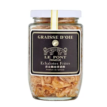 【台灣LE PONT】黑標版黃金鵝油香蔥酥（100g）