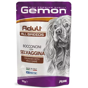 【啟蒙 Gemon】義大利主食狗餐包 單包100g(有效日期2026/10/23) 成犬 / 野味鴨肉