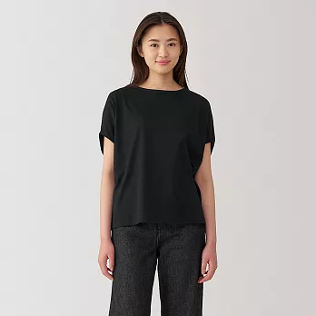 【MUJI 無印良品】女涼感套衫 XL 黑色