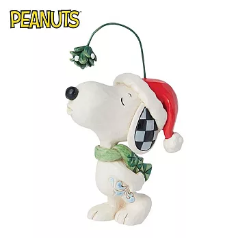 【正版授權】Enesco 迷你史努比 聖誕帽 塑像 公仔/精品雕塑 Snoopy/PEANUTS