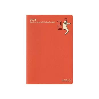 MIDORI POCKET DIARY 2025手帳迷你(月間)- 歐吉桑