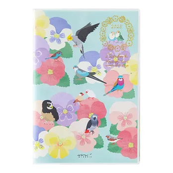 MIDORI POCKET DIARY 2025手帳(月單週)B6- 小鳥