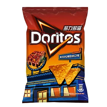 【多力多滋】美式BBQ 豬肋排口味玉米片90g/包
