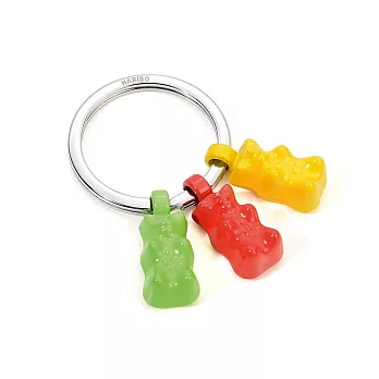 HARIBO X TROIKA 聯名金熊小熊軟糖鑰匙圈 (彩色)